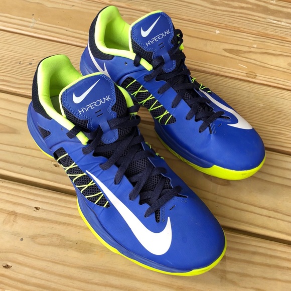 Nike Other - Nike Hyperdunk 13 Blue/Green Basketball Court Shoe